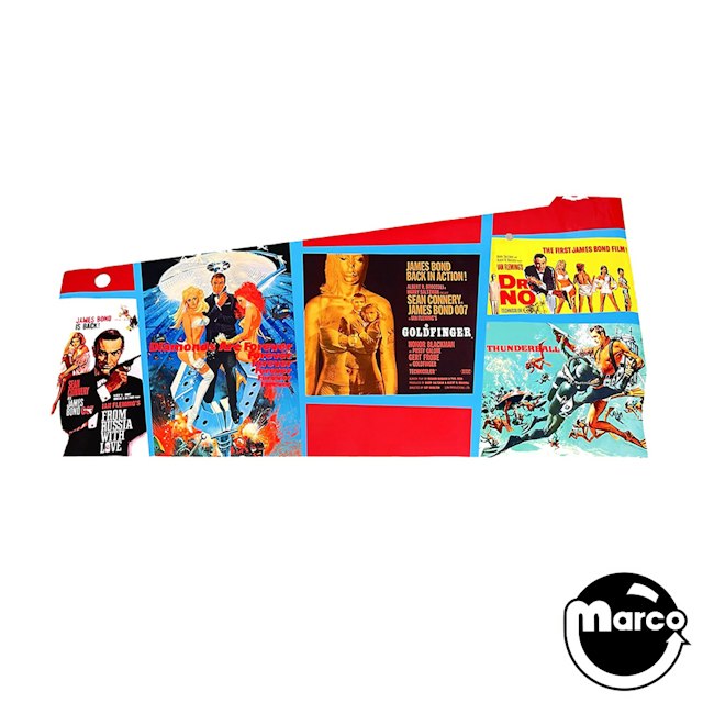 JAMES BOND 007 PRE (Stern) Right Cabinet Decal