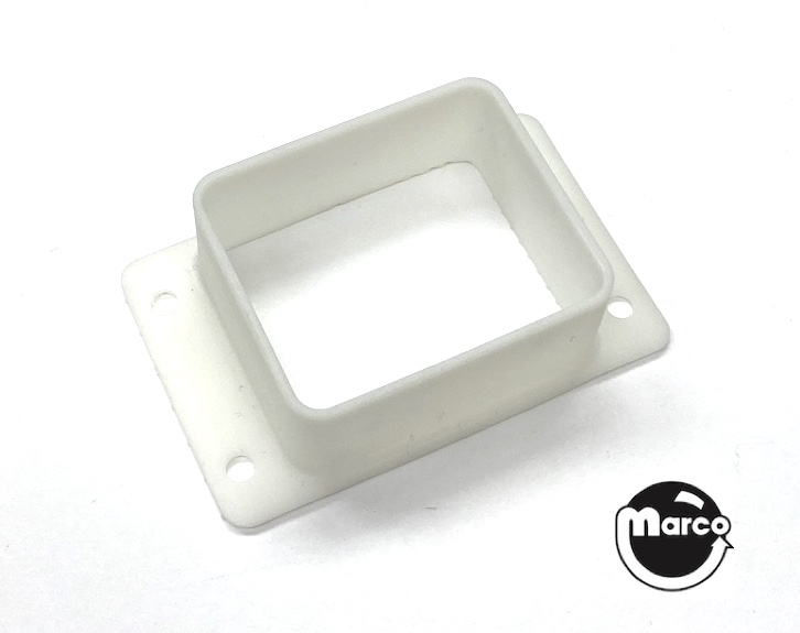 Backbox lamp shade white 1.375 x 1.625 inches