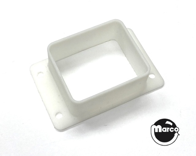 Backbox lamp shade white 1.375 x 1.625 inches