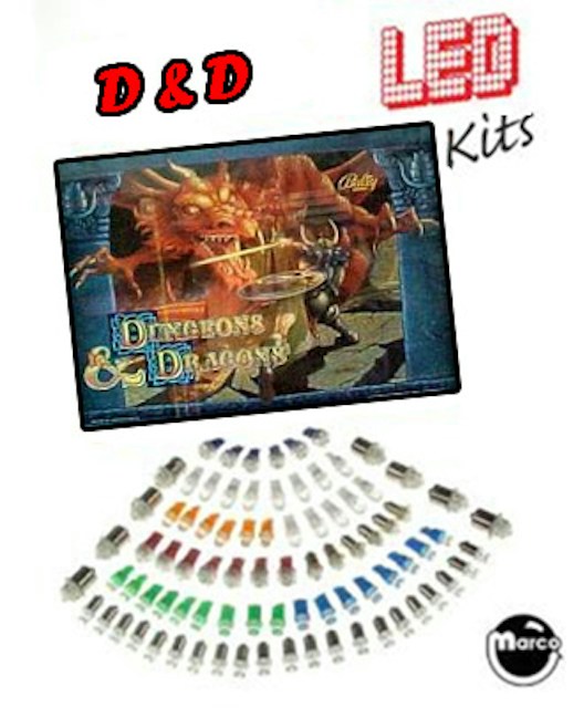 DUNGEONS & DRAGONS (Bally) LED kit