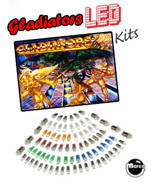 GLADIATORS (Gottlieb) LED kit