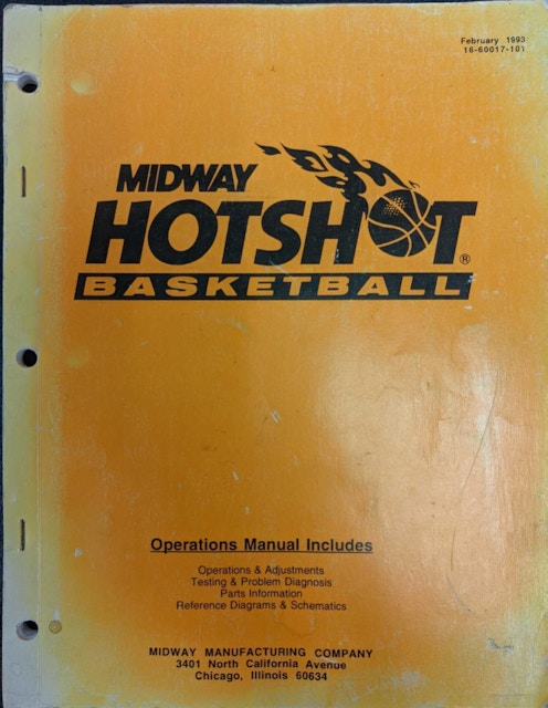 HOTSHOT BASKETBALL (MDY) Manual