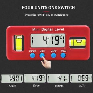 Inclinometer digital level