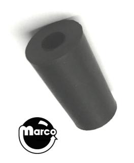 Rubber sleeve black 7/8 inch tapered