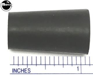 Rubber sleeve black 7/8 inch tapered