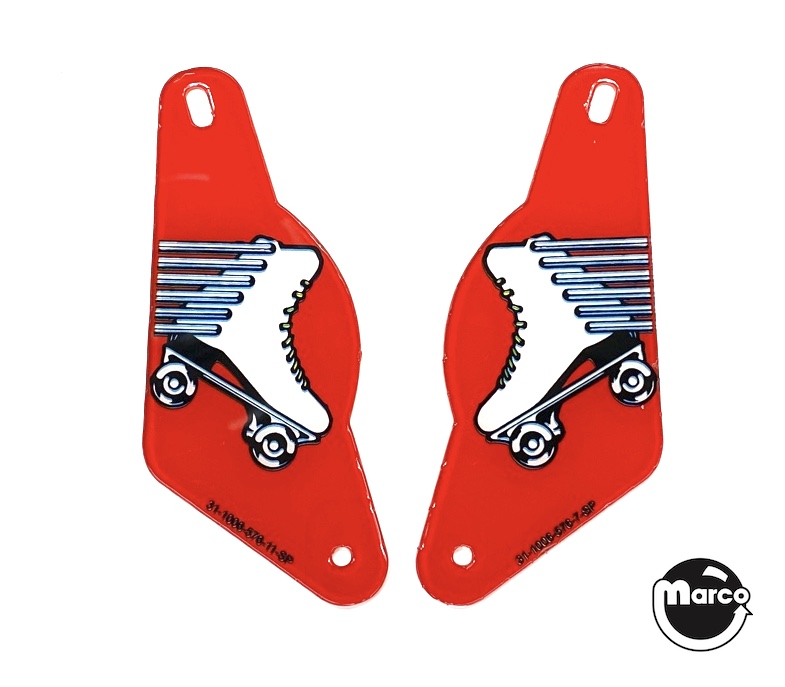 ROLLERGAMES (Williams) Slingshot plastics