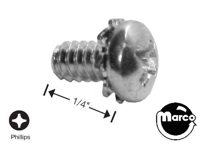 Machine Screw 6-32 x 1/4" p-ph-sems 232-5200-00 SC00100-02