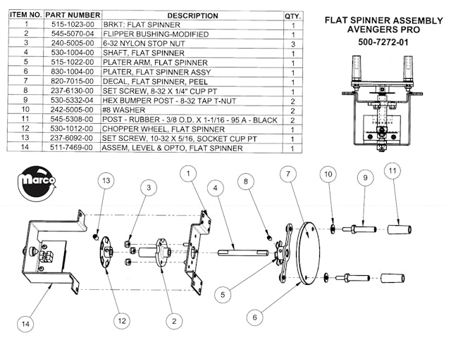 AVENGERS PRO (Stern) Spinner bottom bracket