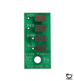 LED display assembly Stern RGB tri-color