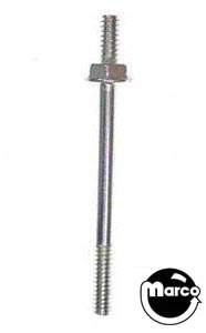 Post stud 6-32 x 1-3/4 inches hex washer head