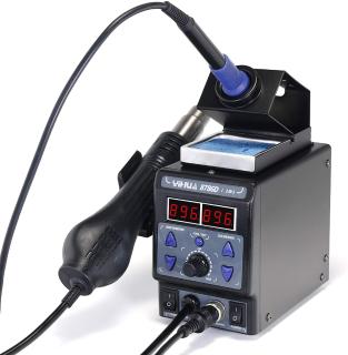Solder and desolder hot air SMD station