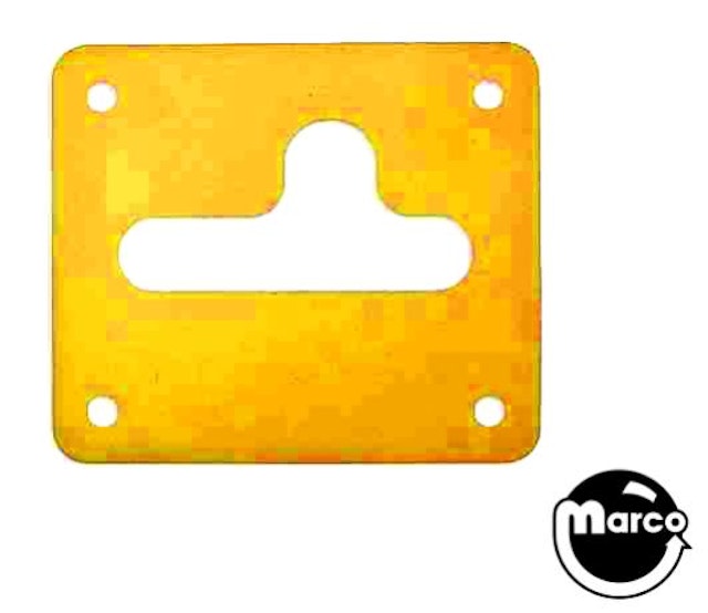 Eject hole cover Gottlieb ORANGE
