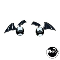 Pinball BatBall Earrings