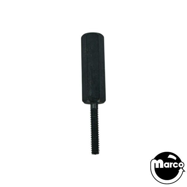 Hex spacer 3/8 inch m-f 8-32 x 1-1/4 inch black