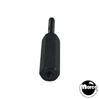 Hex spacer 3/8 inch m-f 8-32 x 1-1/4 inch black