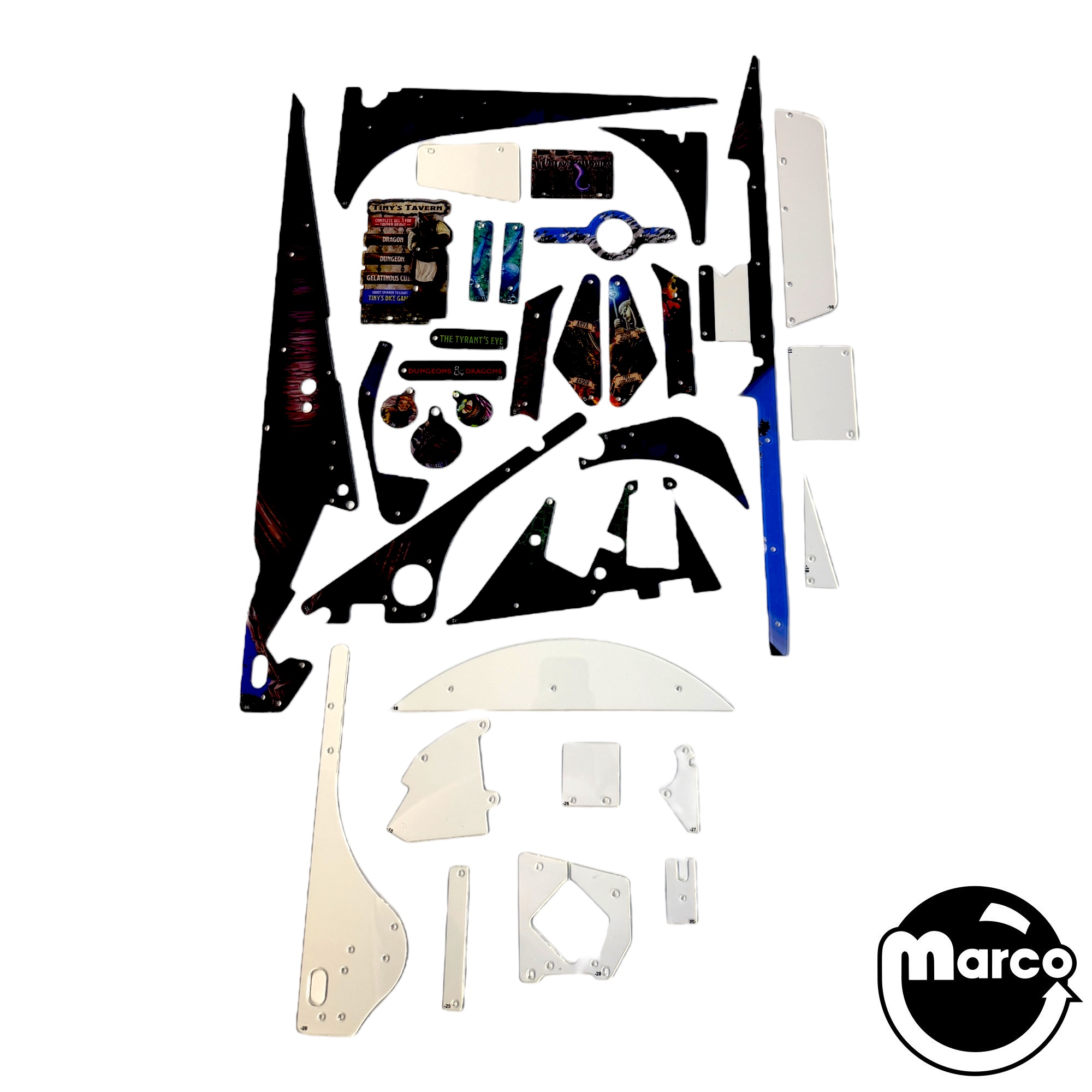 D & D THE TYRANT'S EYE PRO/PRE/LE (Stern) Plastic set