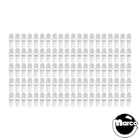 100 Pack of Sunlight White Frosted ECONOMY LED 555 operator pack