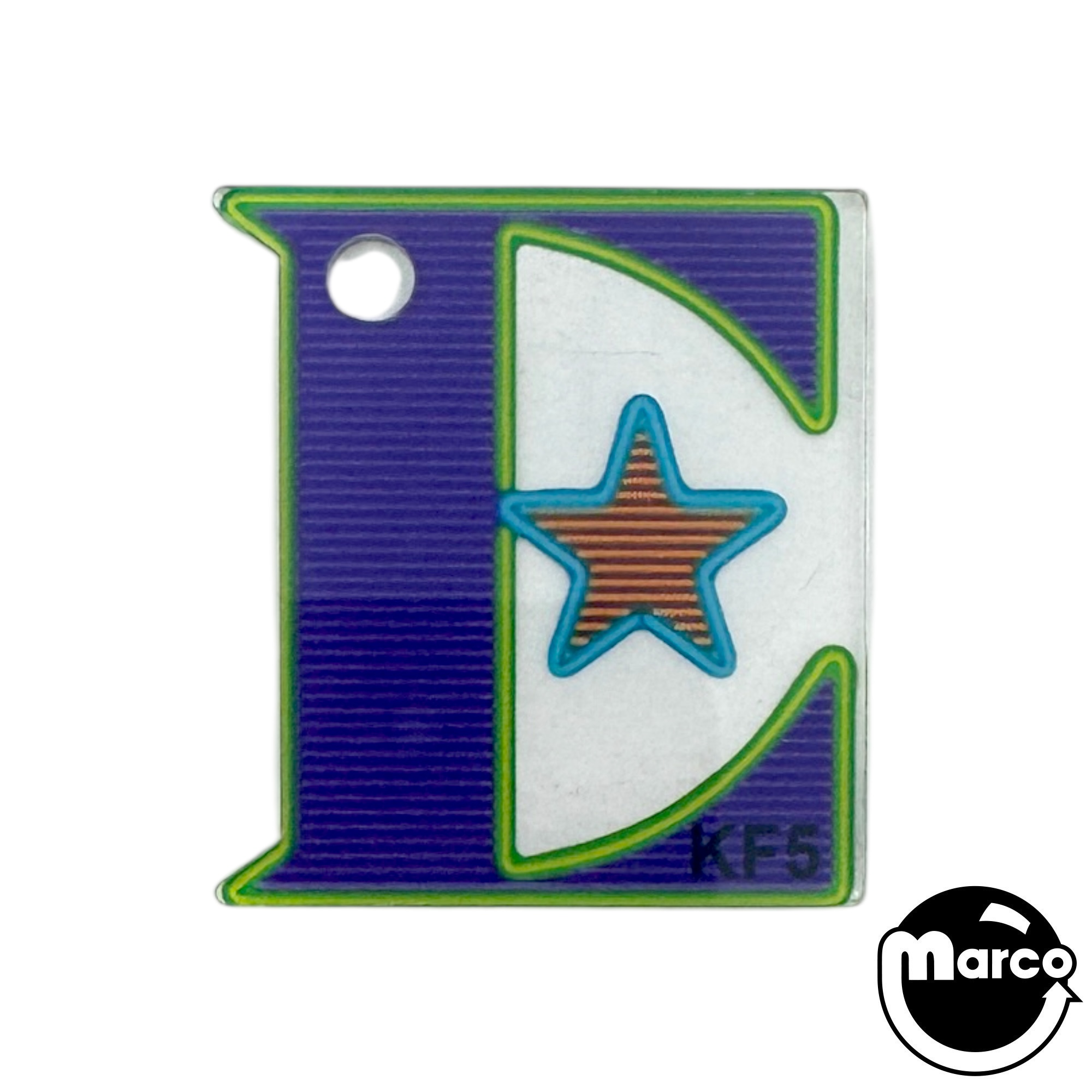 ELTON JOHN (JJP) Plastic Promotional Key Fob -KF5