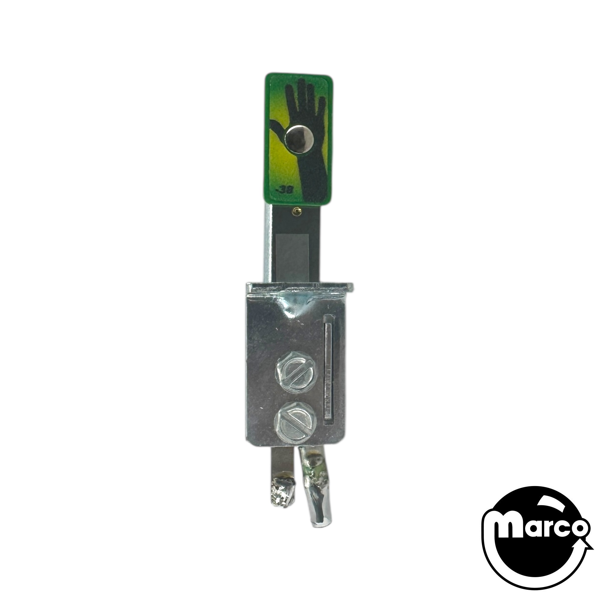 Target switch - oblong green reinforced