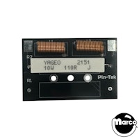 Pin-Tek Upgraded SLUGFEST (Williams) Motor filter board