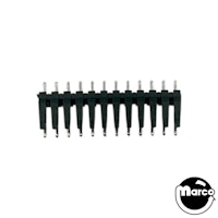 .156 inch 12 position male header MLSS156-12-C 26-48-1121