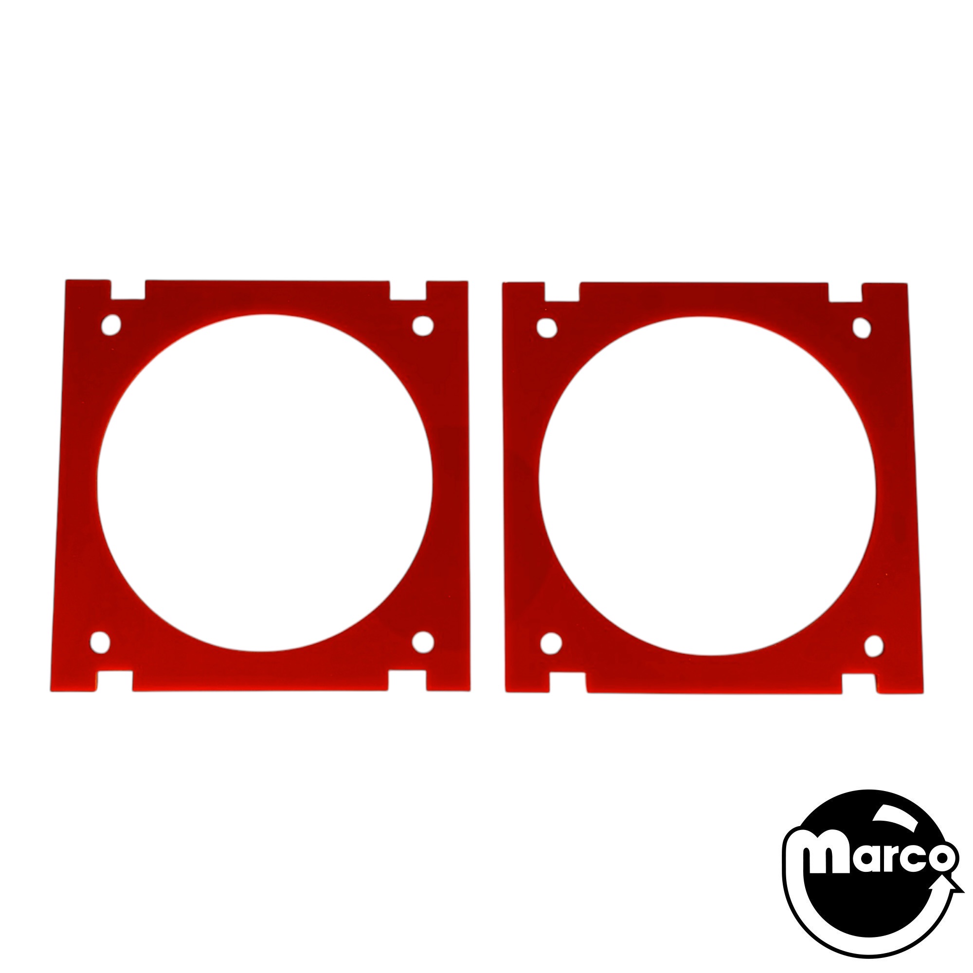 Interactive Speaker Trim Acrylic Set (Stern) RED