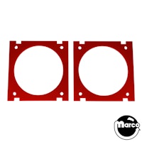 Interactive Speaker Trim Acrylic Set (Stern) RED