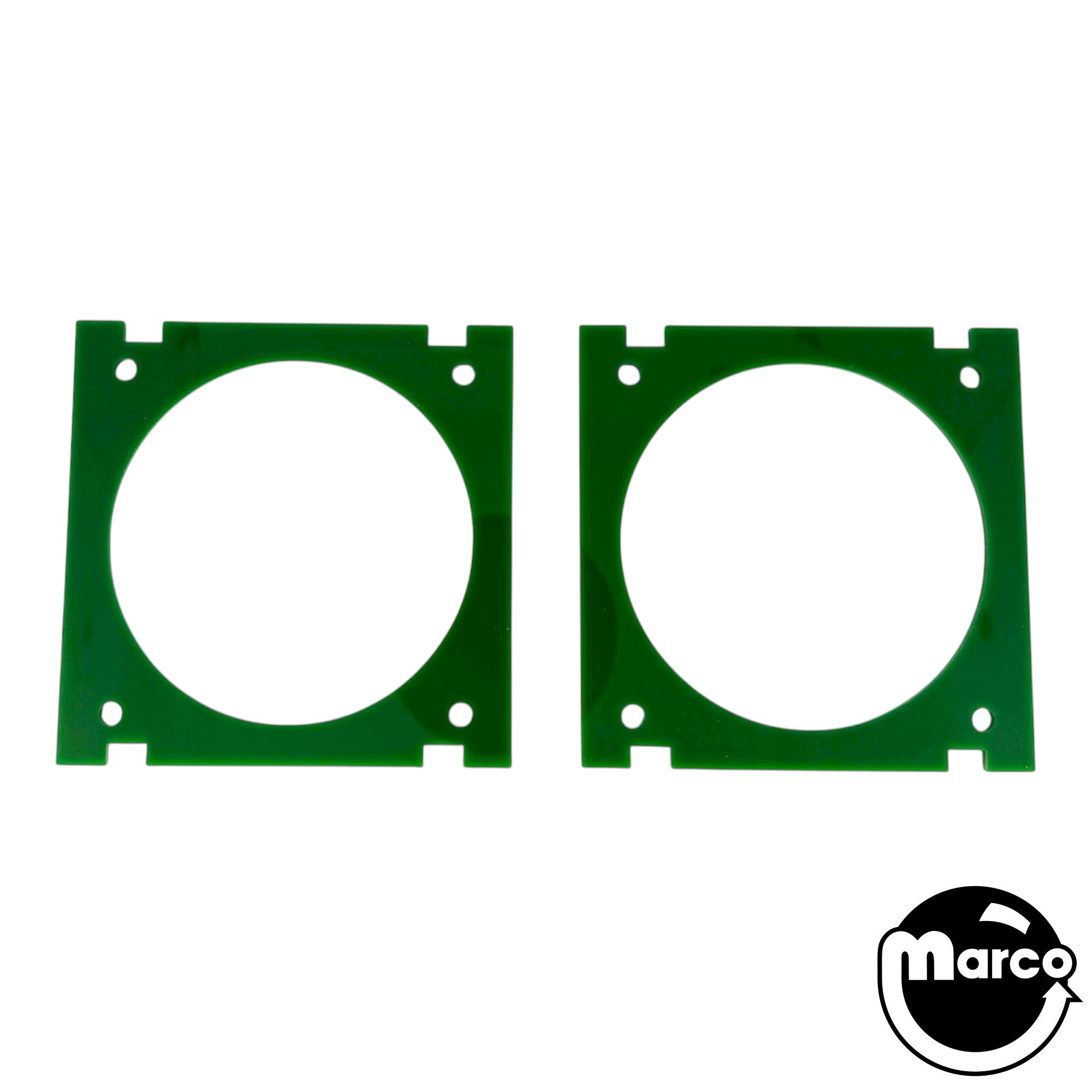 Interactive Speaker Trim Acrylic Set (Stern) GREEN