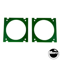 Interactive Speaker Trim Acrylic Set (Stern) GREEN