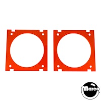 Interactive Speaker Trim Acrylic Set (Stern) ORANGE