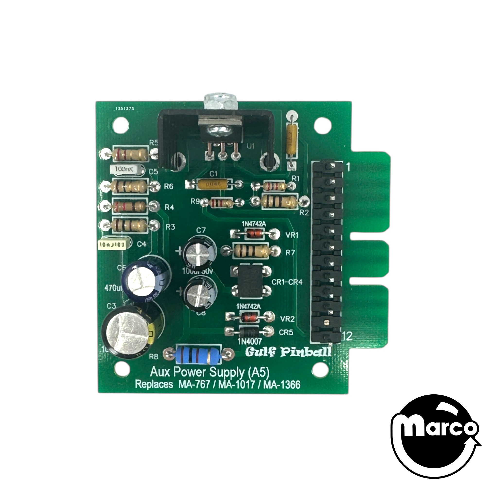 Aux power supply board Gottlieb® A5 MA-767