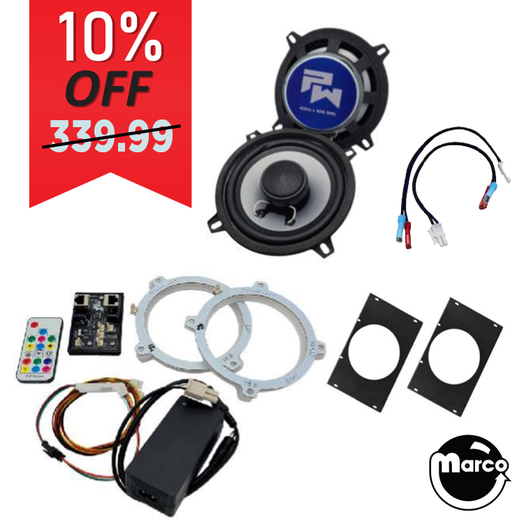 [SET] PixlWav Dynamic Speaker and Lighting Kit - Gray Speakers
