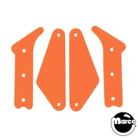 LAST ACTION HERO (DATA EAST) Fluorescent Guard Orange (4)