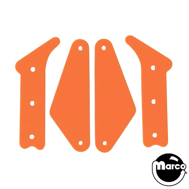 LAST ACTION HERO (DATA EAST) Fluorescent Guard Orange (4)