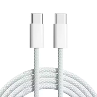60W 3ft USB-C to USB-C Cable Fast Charger Type C