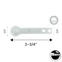 Spoon - pop bumper plastic 3/16 ID holes