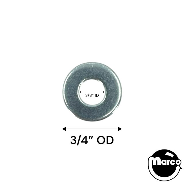 Washer steel 0.39 x 0.75 x .062 inch
