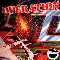 OPERATION THUNDER (Gottlieb) Translite - Blemished