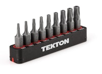 S2 Steel Bit Set - tamper proof Torx 7 pc