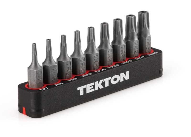 77-TTB - S2 Steel Bit Set - tamper proof Torx 7 pc - Marco