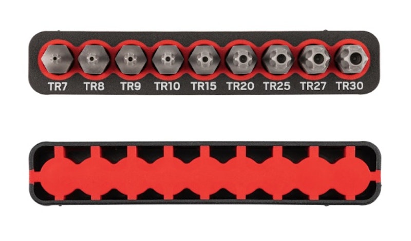 77-TTB - S2 Steel Bit Set - tamper proof Torx 7 pc - Marco