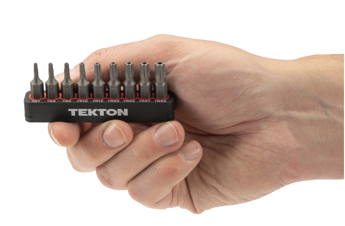 S2 Steel Bit Set - tamper proof Torx 7 pc