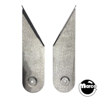 Stainless Steel Backbox Mount Bracket Hinge WPC-95 - Set