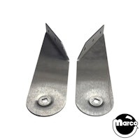 Stainless Steel Backbox Mount Bracket Hinge WPC-95 - Set