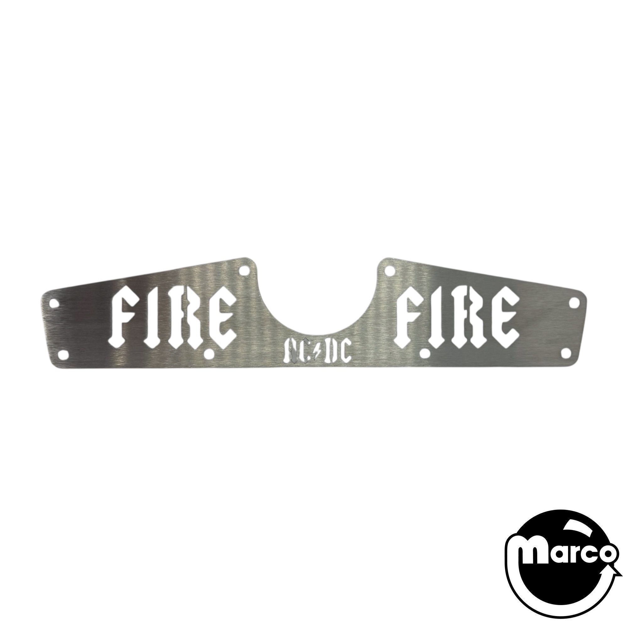 535-0565-00 - AC/DC (Stern) Lockbar name plate - Marco Specialties