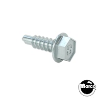 Sheet metal screw #8 x 9/16 inch unslotted