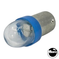 LED lamp No.44 base blue dual chip