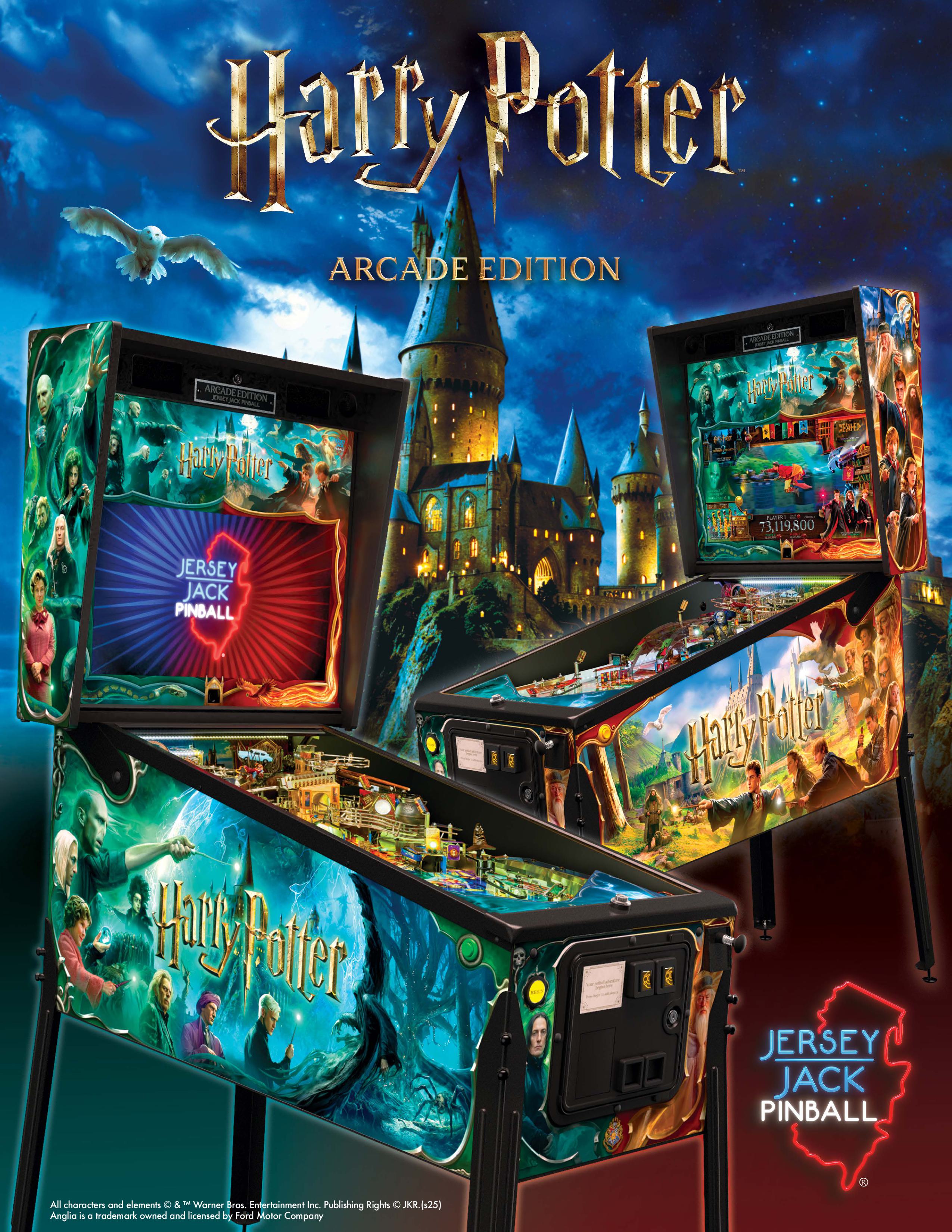 GX3344 - HARRY POTTER CE Pinball (JJP) - Marco Pinball Parts