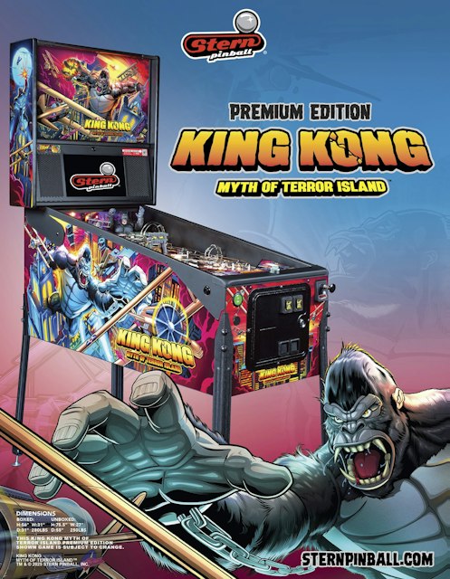 KING KONG PREMIUM (Stern) Flyer