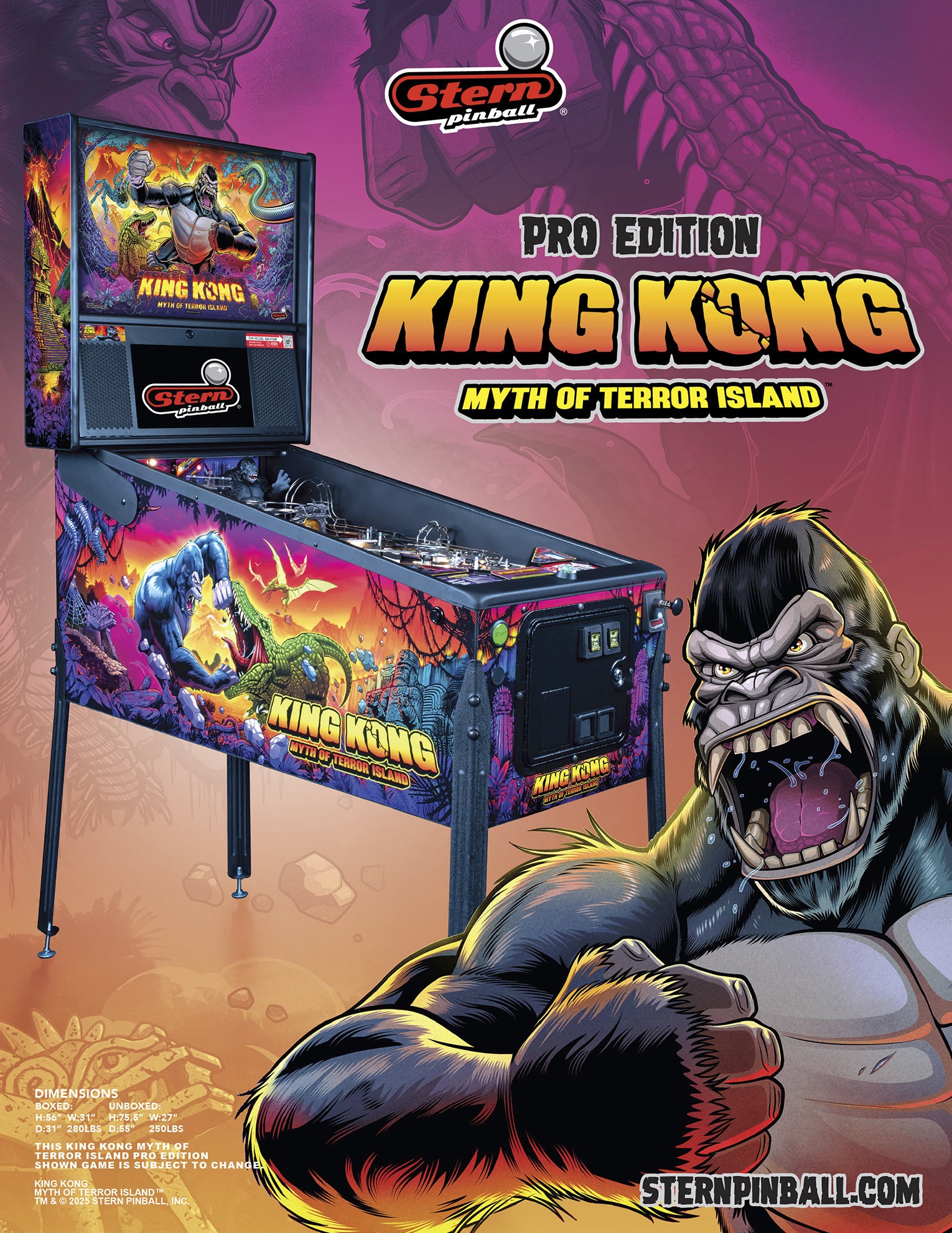 KING KONG PRO (Stern) Flyer